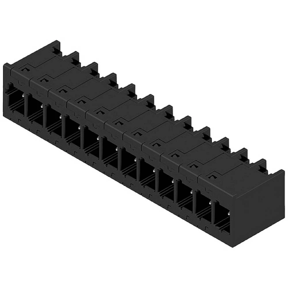 Weidmüller 2741510000 stezaljka za tiskane ploče Broj polova 12 crna 8 St. slika