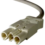 Adels-Contact 96285305 mrežni priključni kabel slobodan kraj - mrežni adapter Ukupan broj polova: 2 + PE bijela 0.50 m 75 St.