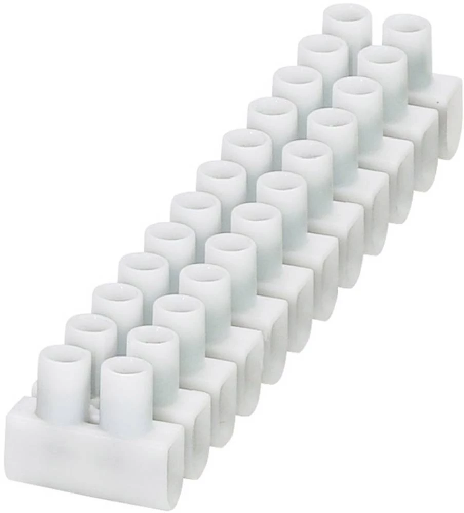 Stezaljka za svjetiljke, fleksibilna: 0.5-4 mm kruta: 0.5-4 mm broj polova: 12 Phoenix Contact 3240168 10 kom. bijele boje slika