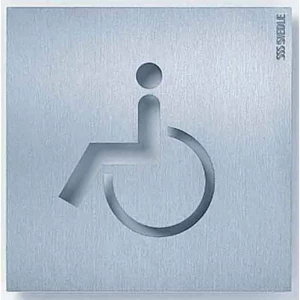 znak informacije Dostupno invalidskim kolicima (D x Š x V) 154 x 154 x 11 mm 1 St. slika