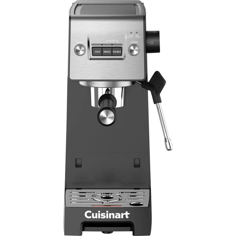 Cuisinart Slim EM160E aparat za espresso crna, srebrna slika