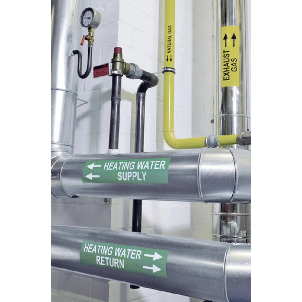 Naljepnica za termički tisak HellermannTyton 596-03103 TAGR4TD1-1213-YE-1213-YE slika