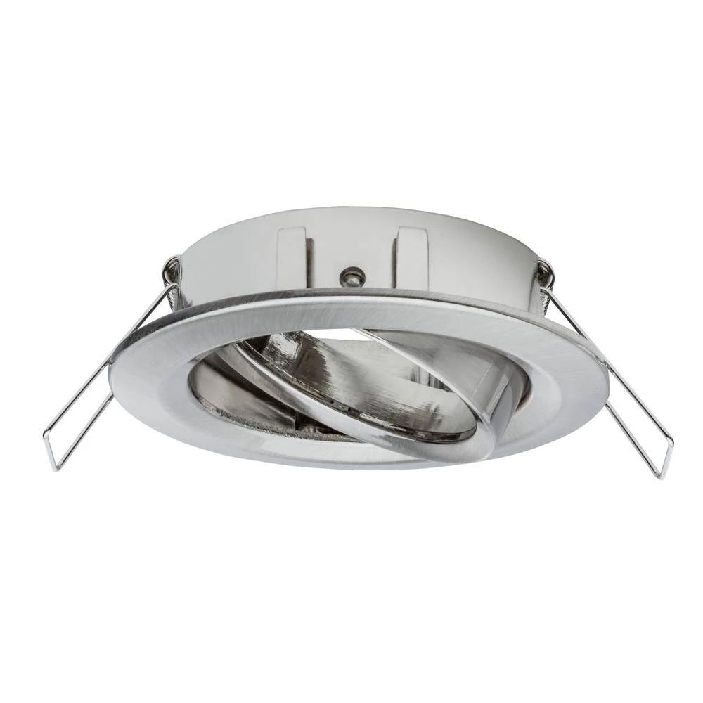 Ugradbeni prsten 3-dijelni komplet LED, Halogena žarulja Paulmann 93645 Nova Plemeniti čelik slika