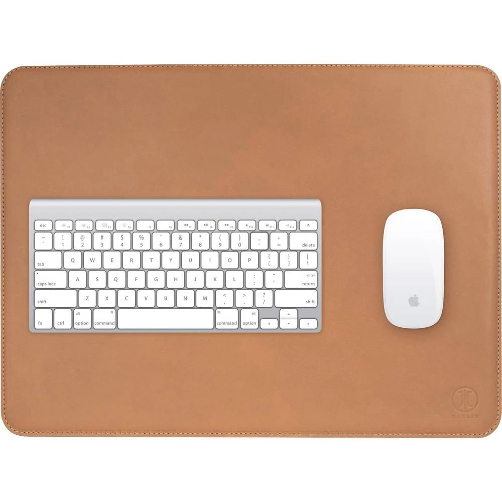 JT Berlin Kreuzberg podloga za stol za miš i tipkovnicu konjak slika