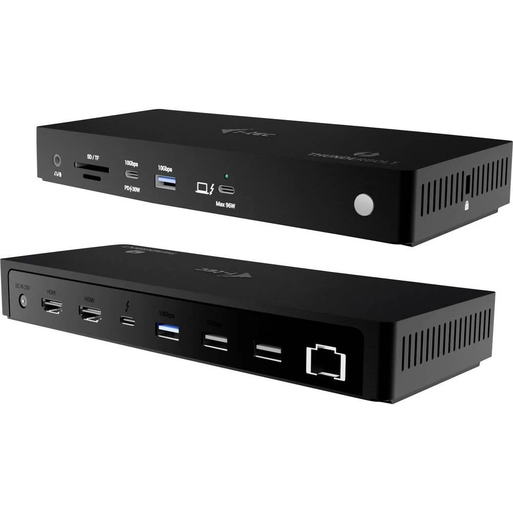 i-tec USB-C® priključna stanica Thunderbolt4 Triple Display Docking Station + Power Delivery 96W USB-C® Power Delivery, slika