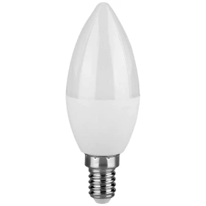 V-TAC 2142581 LED Energetska učinkovitost 2021 F (A - G) E14 oblik svijeće 4.50 W dnevno svjetlo bijelo (Ø x V) 36.5 mm x 100 mm  1 St. slika