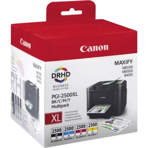 Canon patrona tinte PGI-2500 XL BKCMY original kombinirano pakiranje crn, cijan, purpurno crven, žut 9254B004 patrone, komplet od 4 komada slika