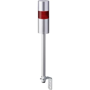 Signalni toranj LED Patlite LR6-102LJBU-R Crvena Crvena Žmigavac, Stalno svjetlo, Stalni ton, Jedan ton, Više tonova, Pulsni ton slika