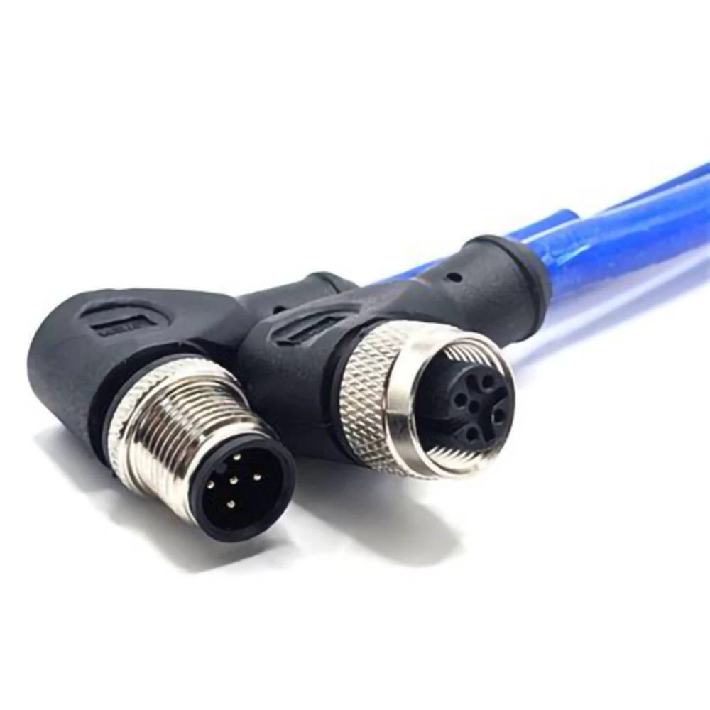 Mueller Electric C5BD82M010 utični konektor za senzor/aktivator M12 kutni muški konektor, ženski konektor, kutni 10 m Br slika