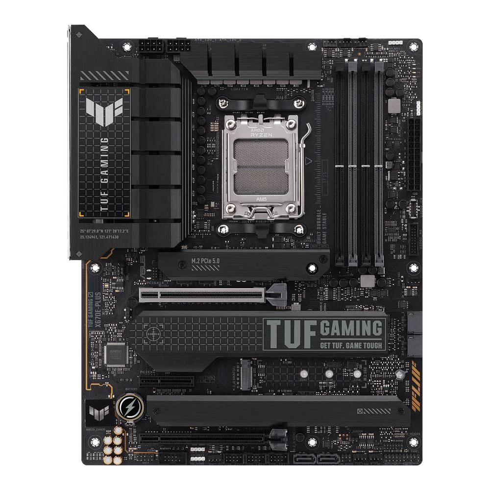 Asus TUF GAMING X670E-PLUS matična ploča Baza #####AMD AM5 Faktor oblika (detalji) ATX Set čipova matične ploče AMD® X670 slika