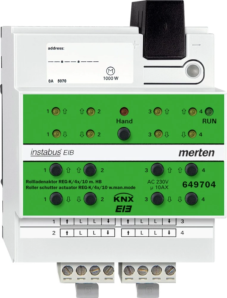 Merten Merten KNX Systeme 649704 Aktuator prebacivanja 649704 slika