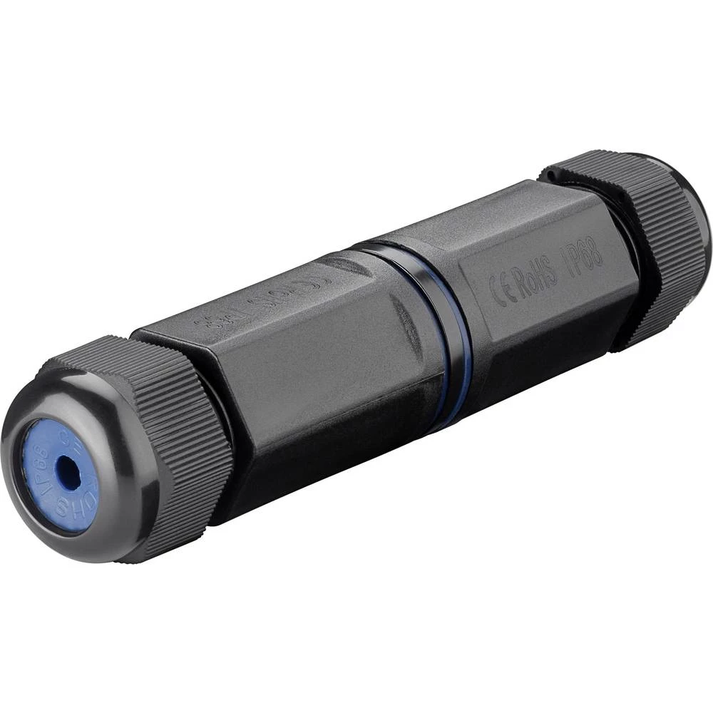 LAN (RJ45) Mreža Adapter CAT 6 [1x RJ45-Ženski konektor 8p8c - 1x RJ45-Ženski konektor 8p8c] Crna Goobay slika