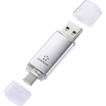 Renkforce RF-USBOS-220 USB stick  32 GB srebrna RF-6684362 USB a, USB-C®
