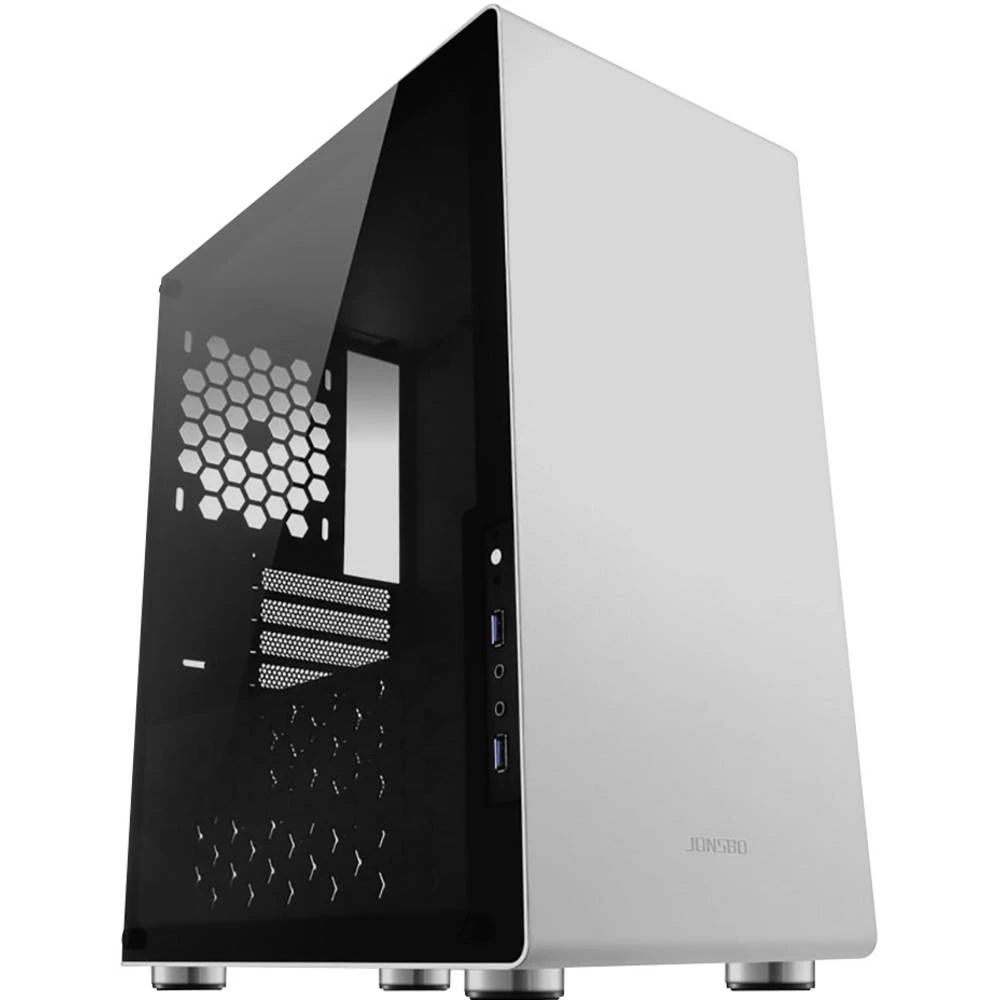 Jonsbo U4 WHITE midi-tower kućište za igraće računalo, kućište bijela slika