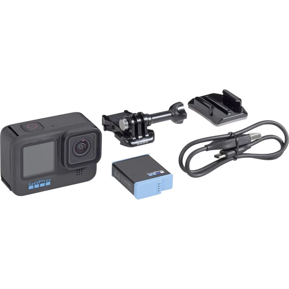 GoPro HERO10 Black akcijska kamera zaslon osjetljiv na dodir, WLAN, GPS, stabilizacija slike, ubrzano snimanje, usporeni slika