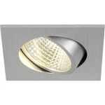 LED ugradna svjetiljka 3 W Toplo-bijela SLV New Tria 1 Set 113966 Aluminij (brušeni)