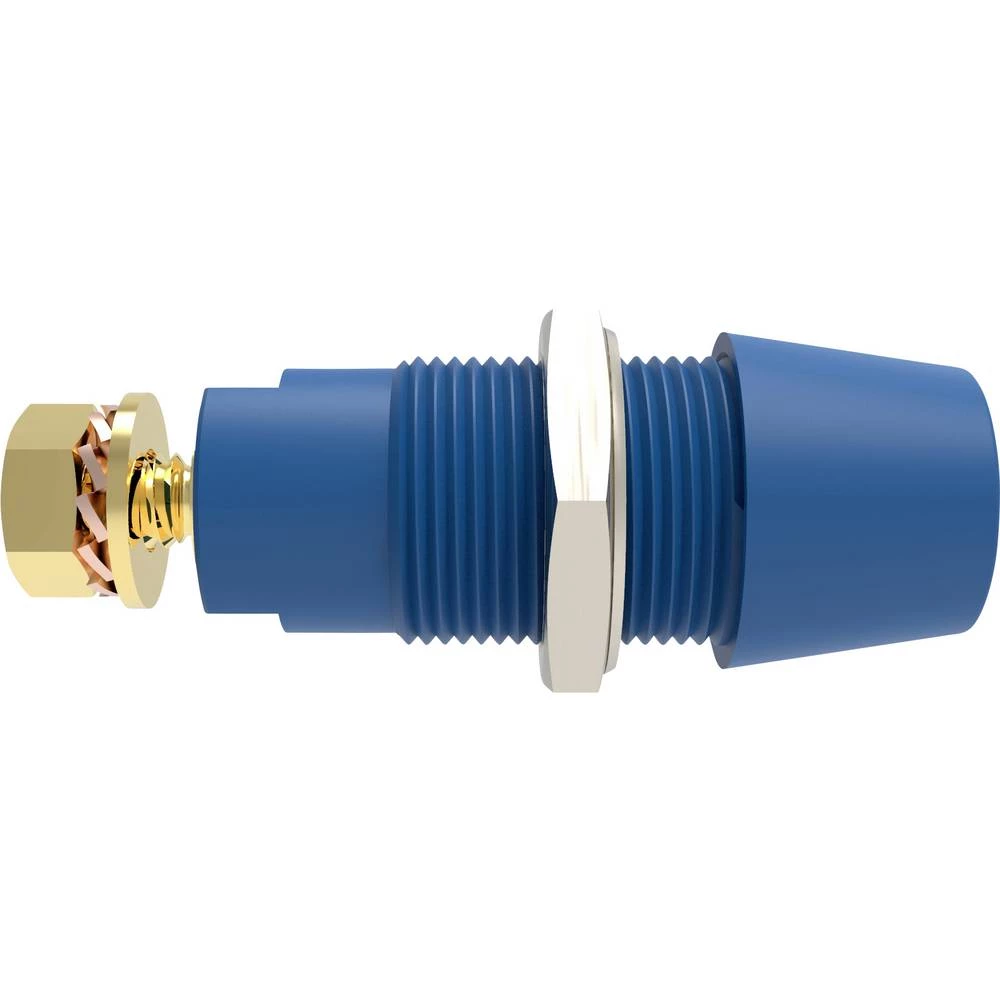 Schützinger DI SAB 9430 Au / BL sigurnosna ugradna utičnica ravan plava boja 1 St. slika