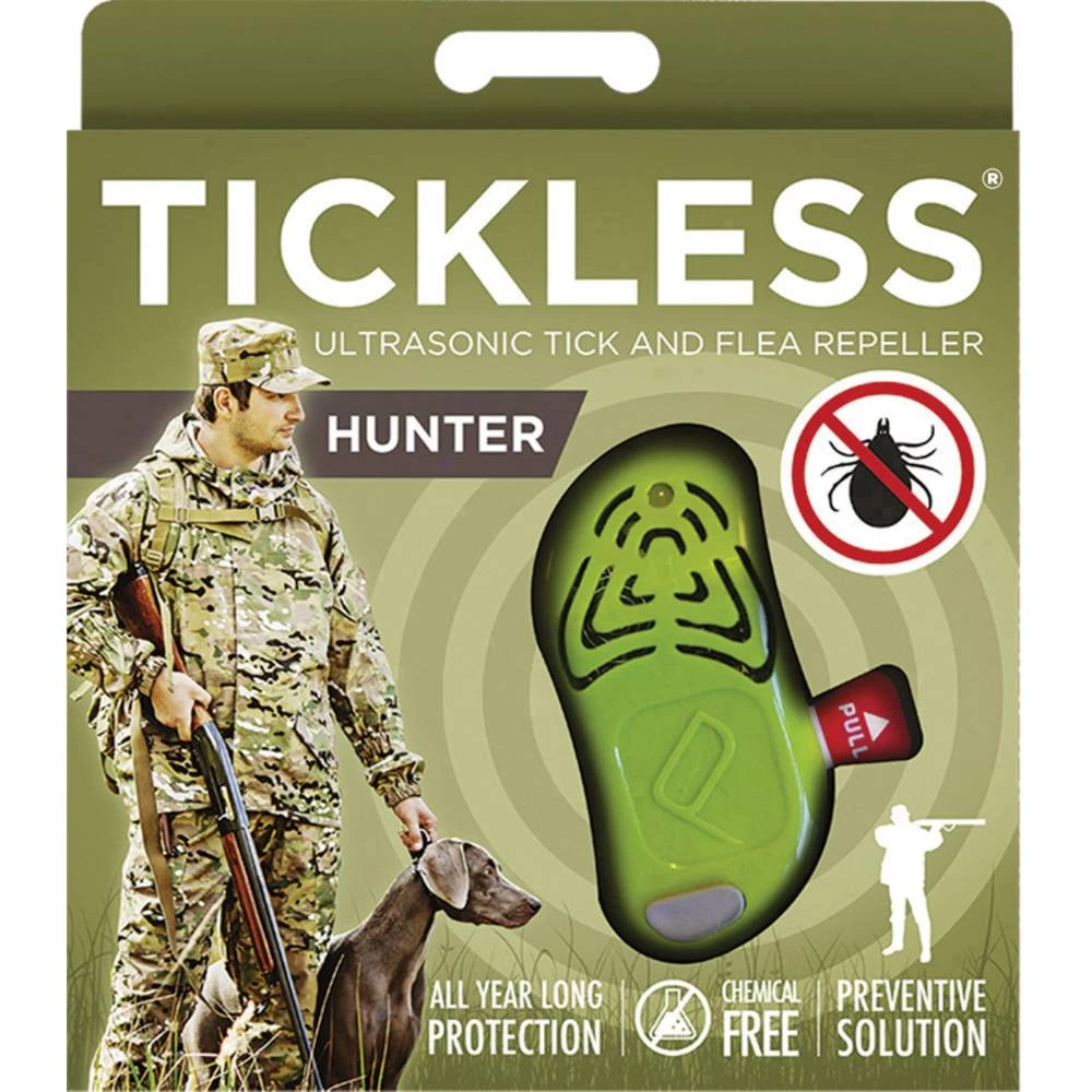 Zaštita od krpelja Tickless Hunter PRO-103GR (D x Š x V) 60 x 27 x 20 mm Zelena 1 ST slika