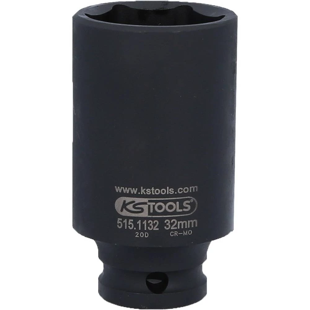 KS Tools 5151132 515.1132 nastavak za snažni nasadni ključ 32 mm slika