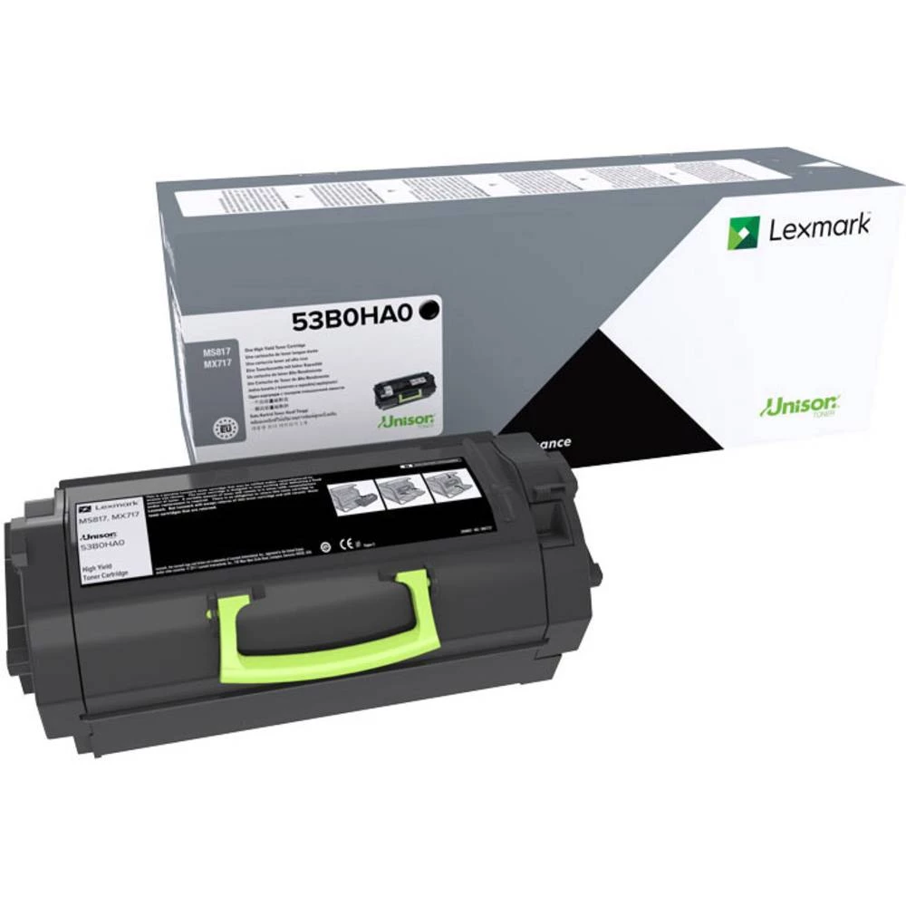 Lexmark Toner MS817 MX717 53B0HA0 Original Crn 25000 Stranica slika