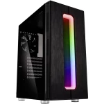 Midi-Tower Kućište za računala Kolink Nimbus RGB Crna 1 predinstalirani ventilator, Integrirana rasvjeta, Bočni prozor, Filter p
