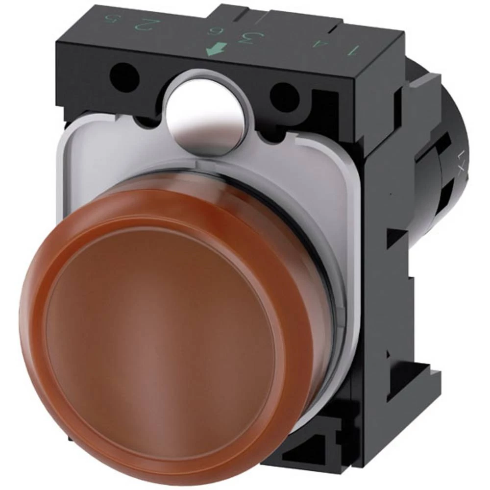 Siemens 3SU1201-6AB00-1AA0 svjetlosni signalizator jantarna boja 24 V 1 St.<b slika