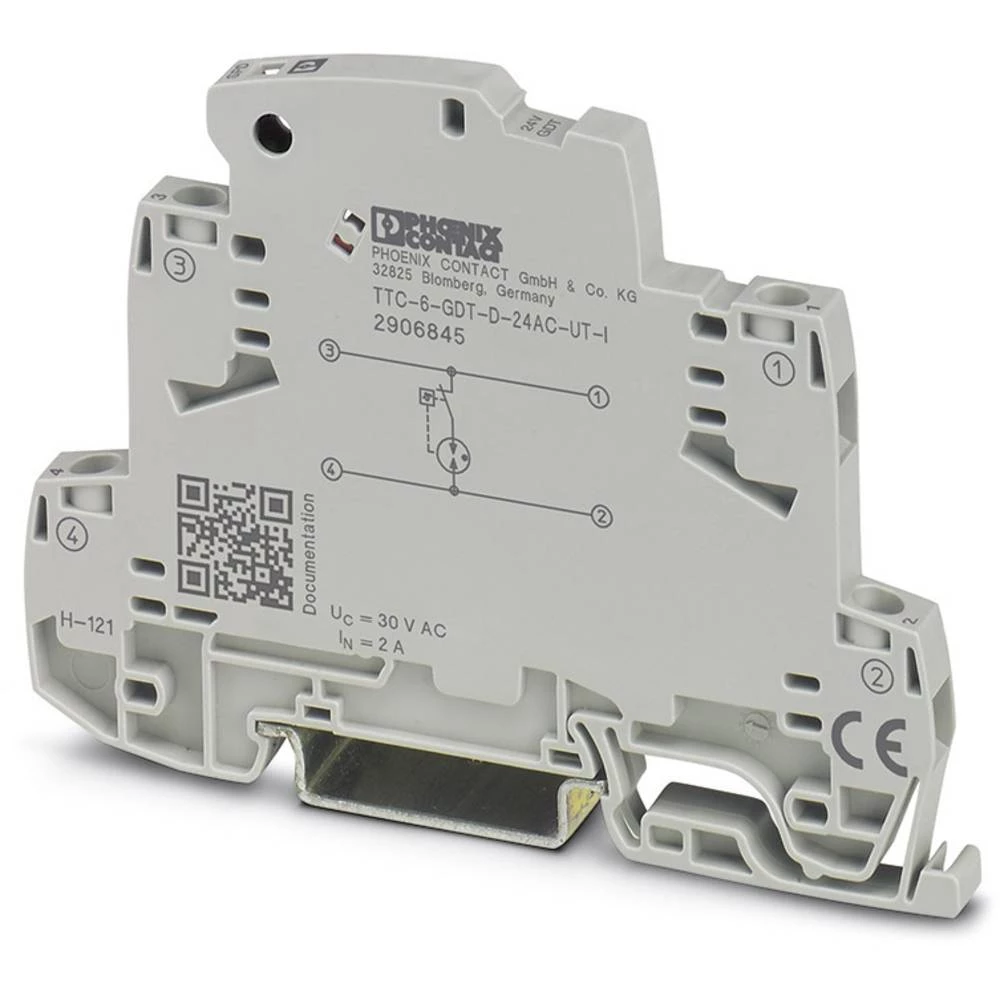Odvodnik za prenaponsku zaštitu Phoenix Contact TTC-6-GDT-D-24AC-UT-I 2906845 slika