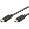 Goobay DisplayPort Priključni kabel [1x Muški konektor DisplayPort - 1x Muški konektor DisplayPort] 5 m Crna slika