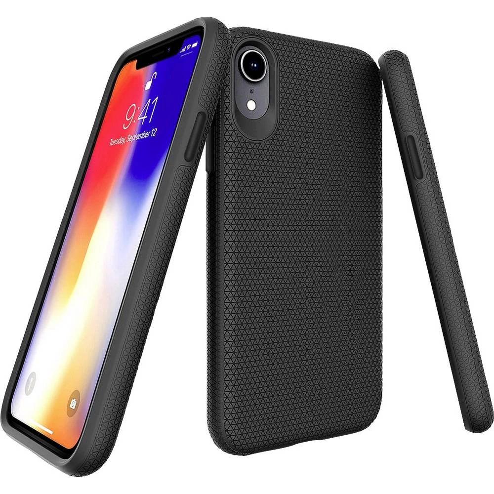 JT Berlin Pankow Solid stražnji poklopac za mobilni telefon iPhone XR crna slika