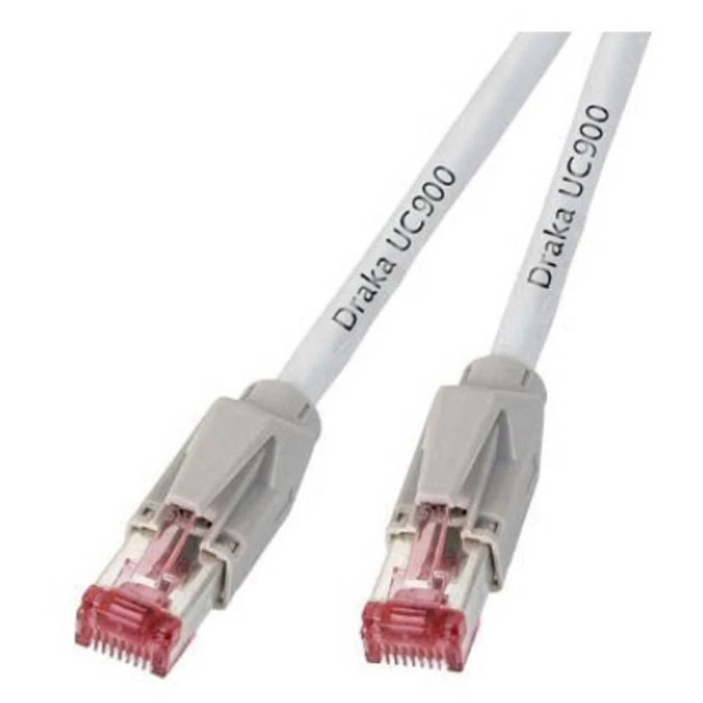 LAN (RJ45) Mreža Priključni kabel CAT 6A S/FTP 20 m Bijela pozlaćeni kontakti EFB Elektronik slika