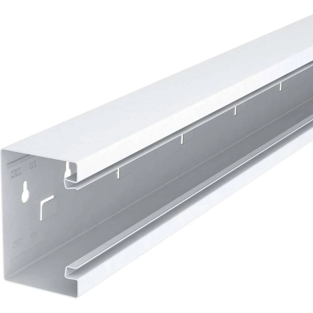 OBO Bettermann 6277002 zidni nadžbukni kanal  (D x Š) 2000 mm x 110 mm 1 St. siva slika