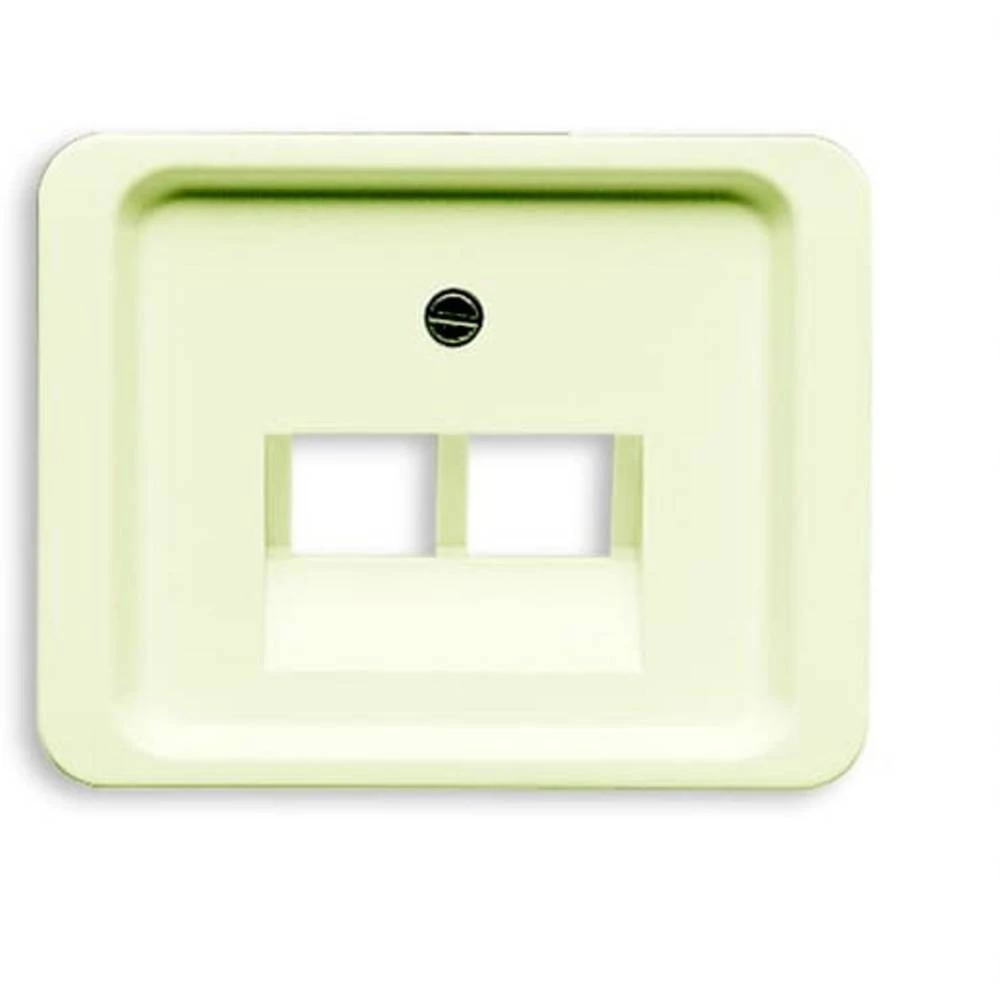 Busch-Jaeger  poklopac uae/iae/ISDN utičnica   biserno-bijela, krem-bijela 2CKA001710A2611 slika