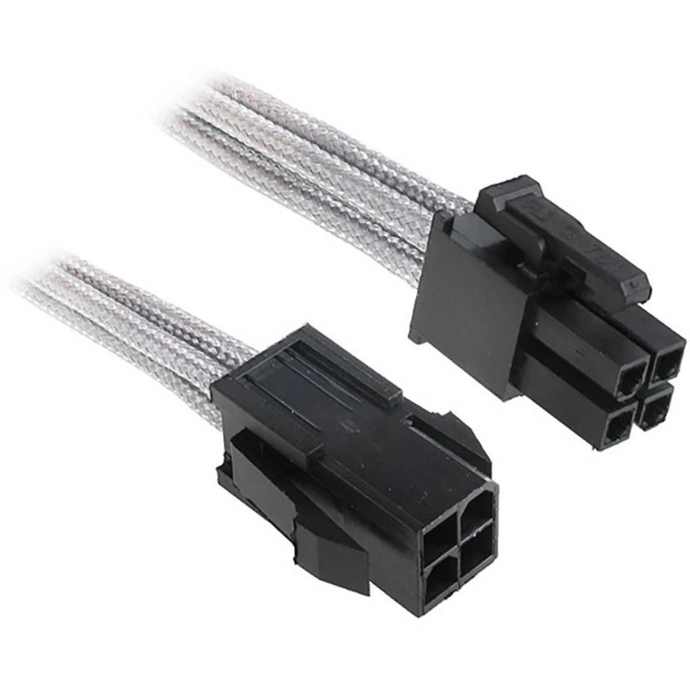 Struja Produžetak [1x 4-polni električni utikač - 1x 4-polna ATX utičnica] 45 cm Srebrna, Crna Bitfenix slika