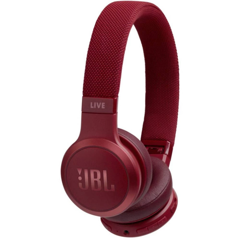Bluetooth&reg; Naglavne slušalice JBL Live 400BT Na ušima Slušalice s mikrofonom, Personalizacija zvuka, Kontrola glasnoće Crven slika