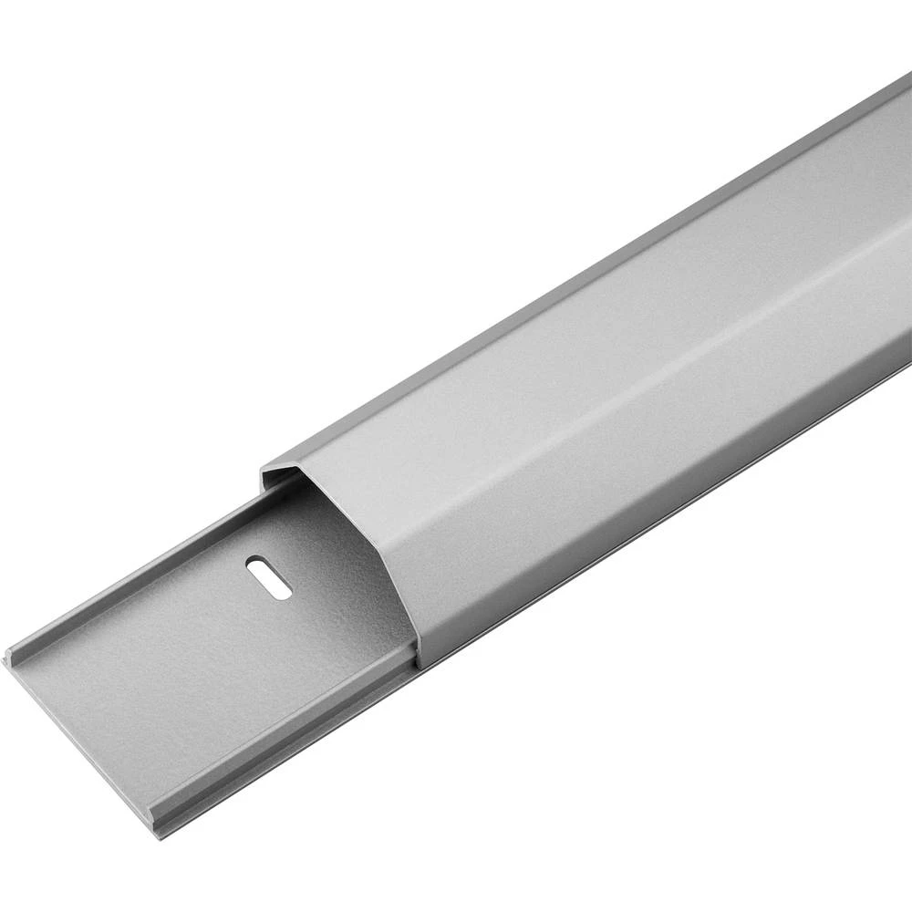 Kabelska kanalica Fleksibilni kanal (D x Š x V) 1100 x 50 x 26 mm Goobay 90668 1 ST Srebrna slika