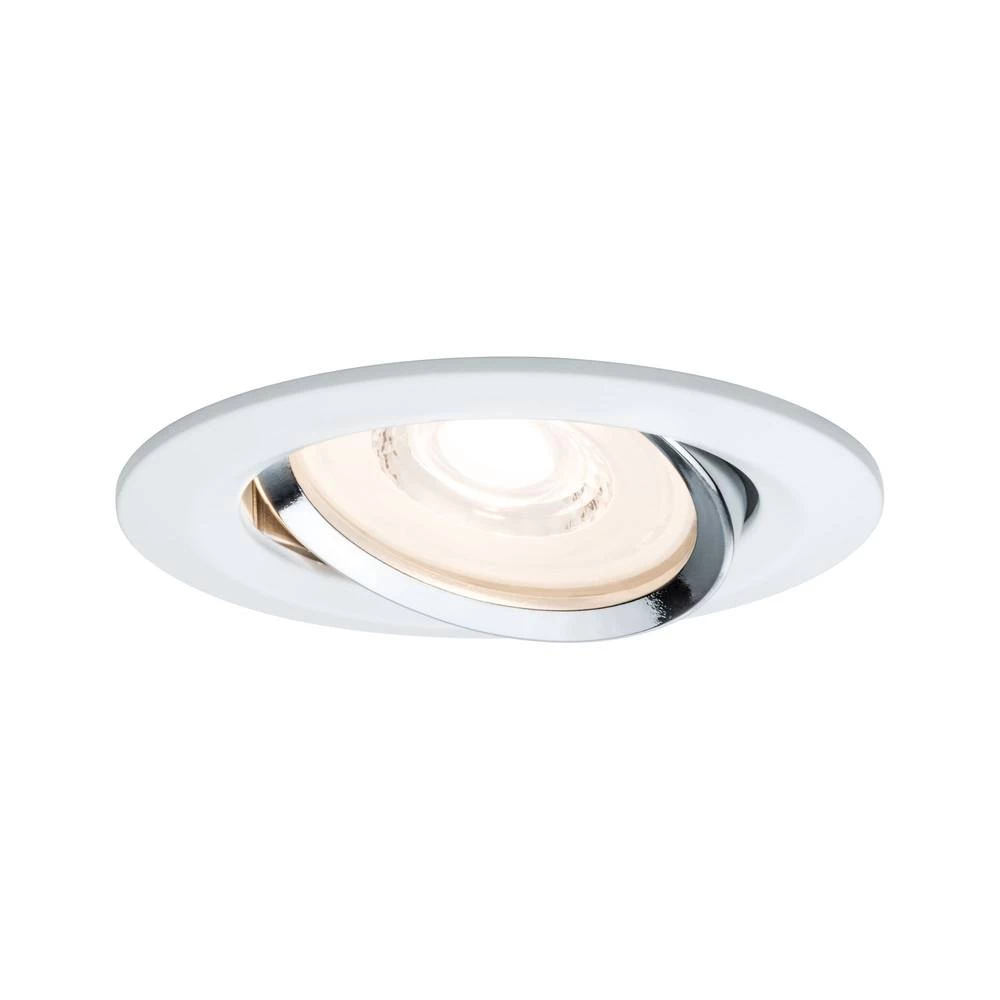 Ugrađeno svjetlo 3-dijelni komplet LED LED 20.4 W Paulmann 93942 Reflector Coin Bijela slika