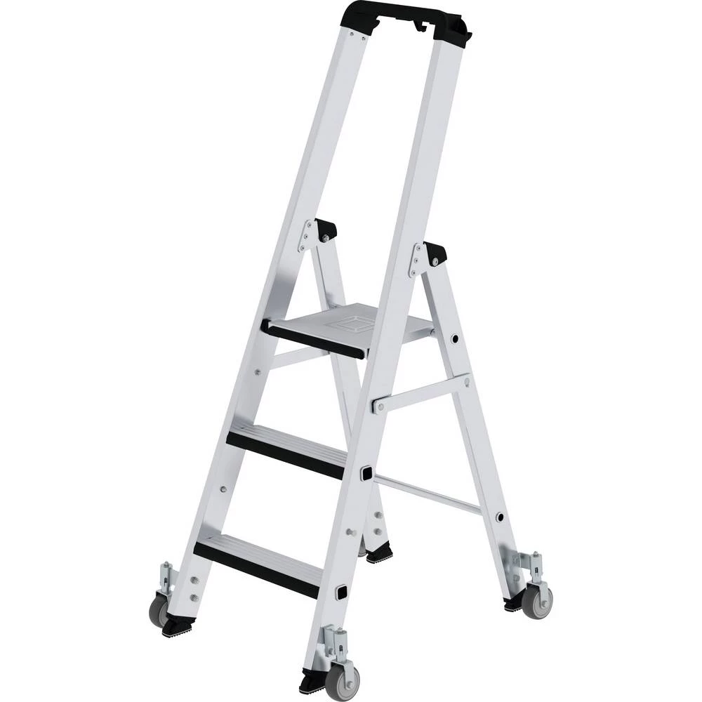 Günzburger Steigtechnik 43103 aluminij ljestva sa nivojima Radna visina (maks.): 2.75 m slika
