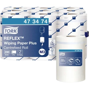 TORK Reflex ™ višenamjenske papirne maramice za teške uvjete rada bijele M3 473474 slika
