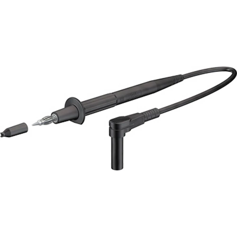 Stäubli XPF-484 sigurnosni mjerni vod [4 mm sigurnosni utikač - 4 mm sigurnosni utikač] 1.50 m crna 1 St. slika