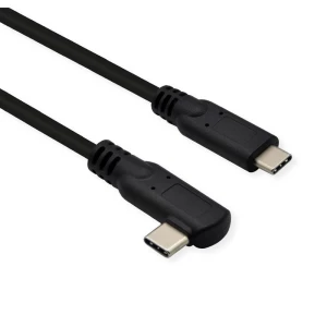 Roline USB kabel USB 3.2 gen.2x2 USB-C® utikač, USB-C® utikač 1.00 m crna  11.02.9075 slika