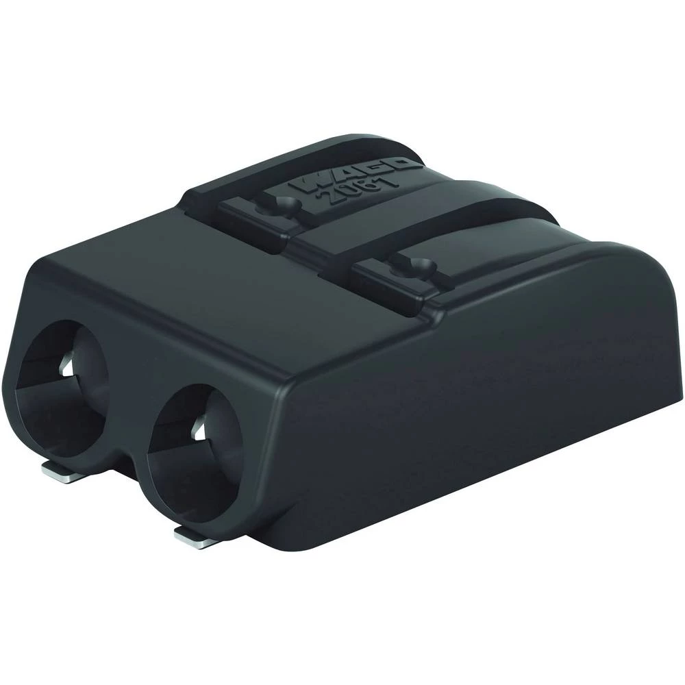 WAGO SMD-stezaljka 1.50 mm broj polova 2 crne boje 1 komad slika