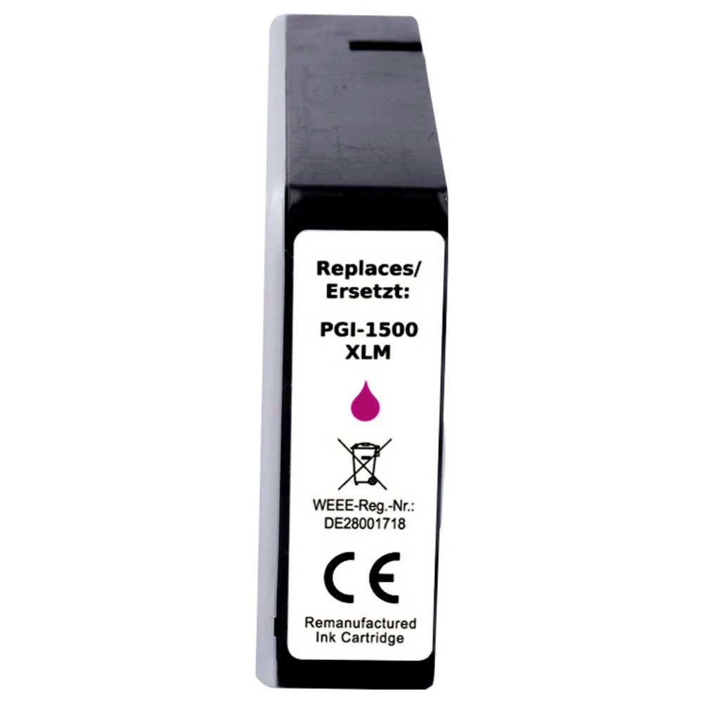 Renkforce tinta zamijenjen Canon PGI-1500M XL kompatibilan purpurno crven RF-CPGI1500XLM RF-6736470 slika