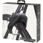 Lokot za okvir bicikla Linka Bluetooth Bicycle lock Crna S alarmom, S senzorom pokreta