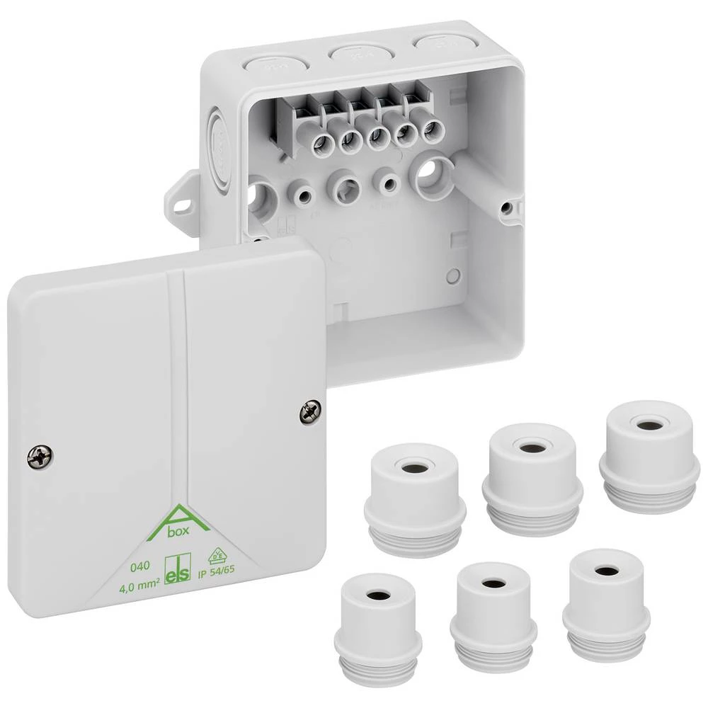 Spelsberg 81240701  priključna doza  (D x Š x V) 94 x 94 x 57 mm siva IP65 1 St. slika