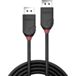 LINDY DisplayPort priključni kabel DisplayPort utikač, DisplayPort utikač 3.00 m crna 36493  DisplayPort kabel