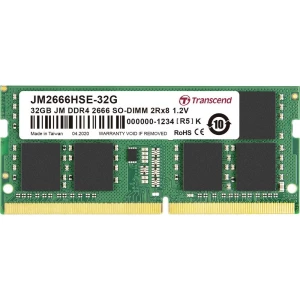 Transcend memorijski modul prijenosnog računala JetRam JM2666HSE-32G 32 GB 1 x 32 GB DDR4-RAM 2666 MHz CL19 slika