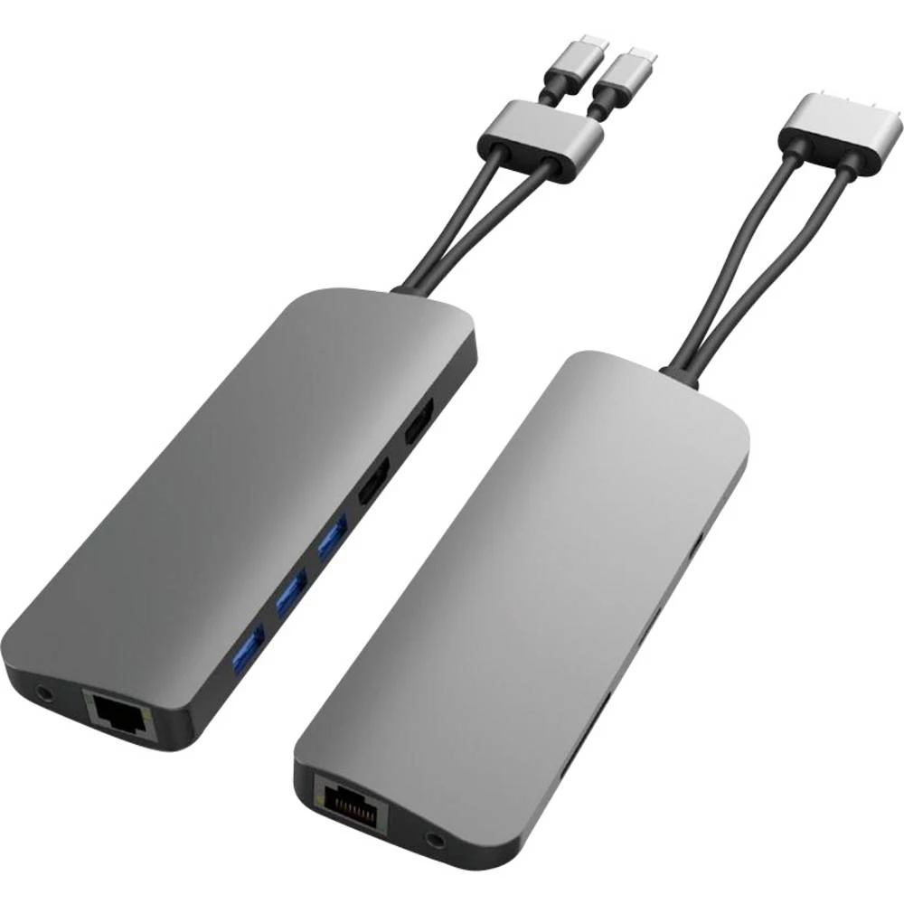 HyperDrive HD392-SILVER USB-C ™ priključna stanica slika