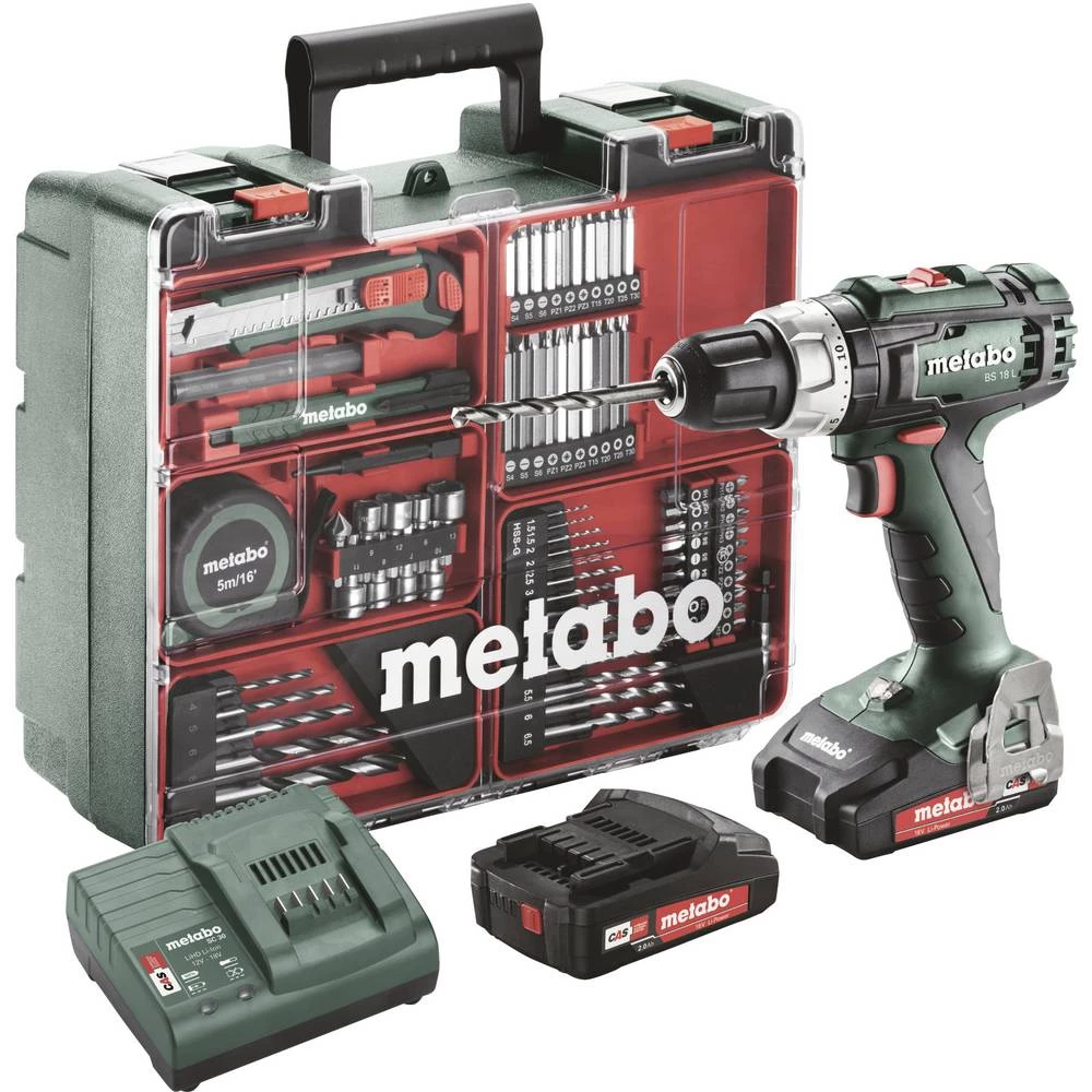 Metabo 602321870 akumulatorska bušilica 18 V 2 Ah li-ion slika