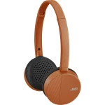 Bluetooth® on ear slušalice JVC HA-S24W-D na ušima kontrola glasnoće narančasta