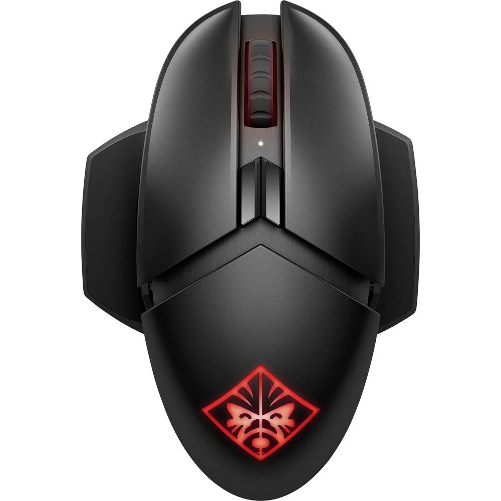 Omen by HP Photon Wireless gaming miš Optički Ergonomski, Wireless Charging, Ponovo punjiv Crna slika